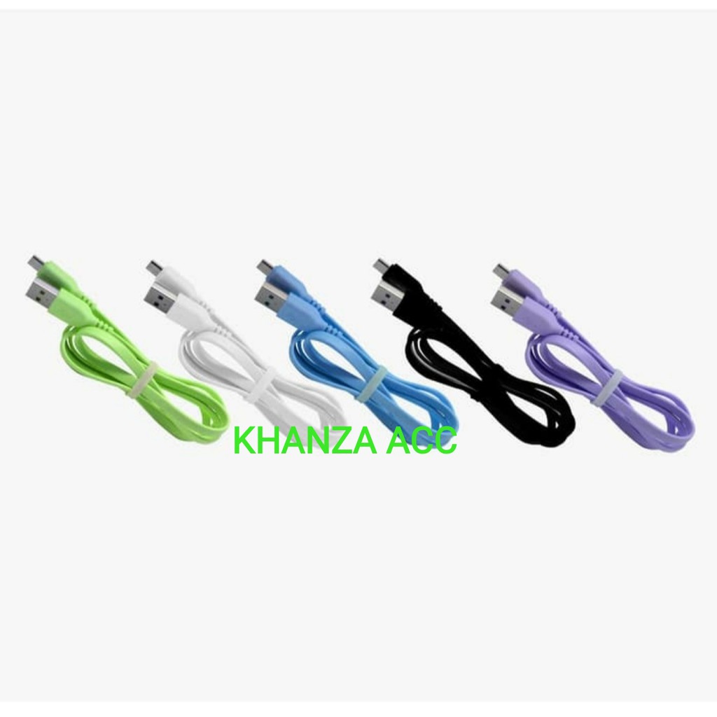 KHANZAACC Kabel Data MicroUSB VCMC5-01 VGEN Fast Charging 2.4A ( 1 toples 50 pcs )