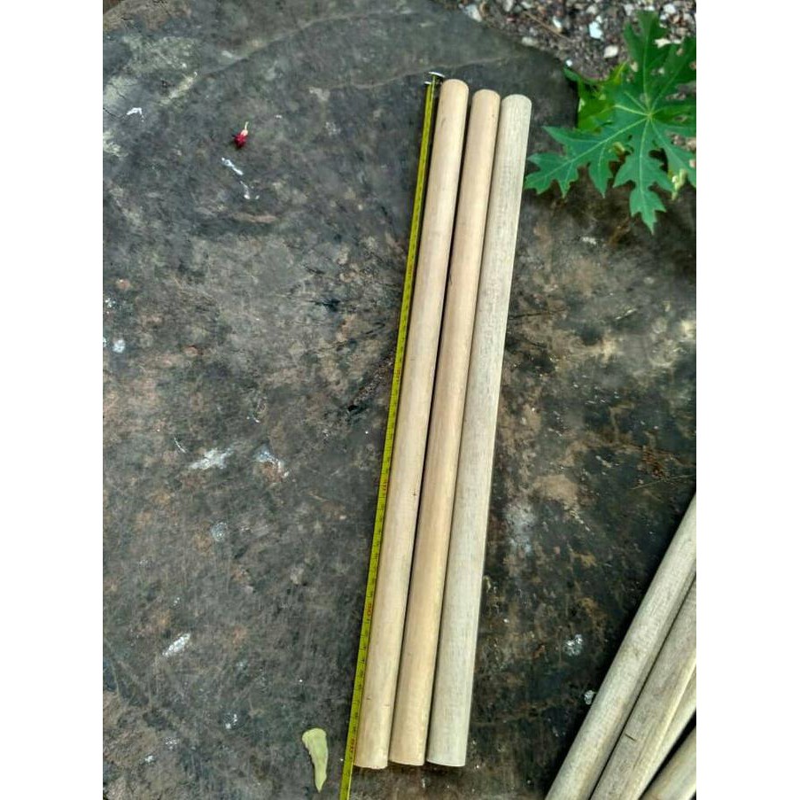 Obral  Tongkat Kayu /Tongkat Pramuka Ukuran 60Cm