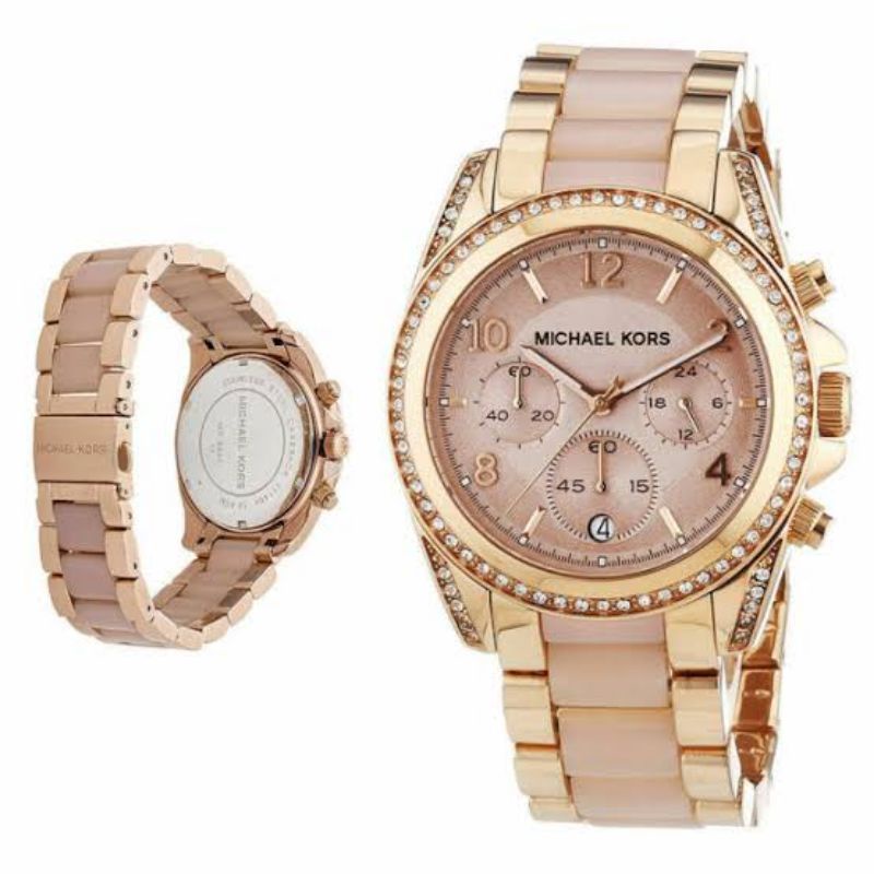JAM TANGAN PRIA WANITA | RANTAI | KULIT | KARET | MURAH | MICHAEL KORS MK 5943 - WANITA ORIGINAL INC