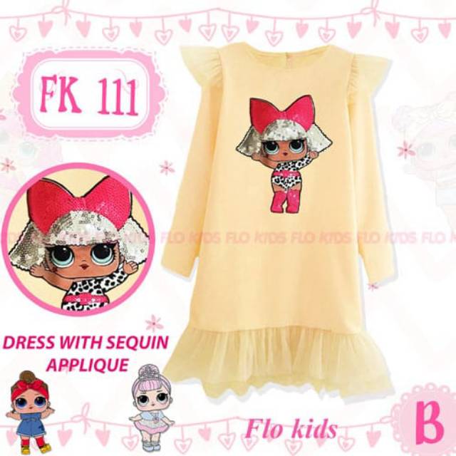 Dress lol sequin FK 111 B