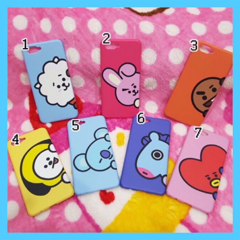 Custom Case Bts Cartoon for Oppo A3s F9 A7 A5 A37 F5 Iphone 6 7 8 Vivo V11 Y91 Y95 Y93 Samsung A7 2