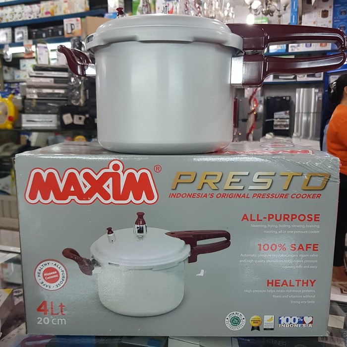 MAXIM PRESTO NMAX-PT-20-D-NN-W 20cm/4LIter