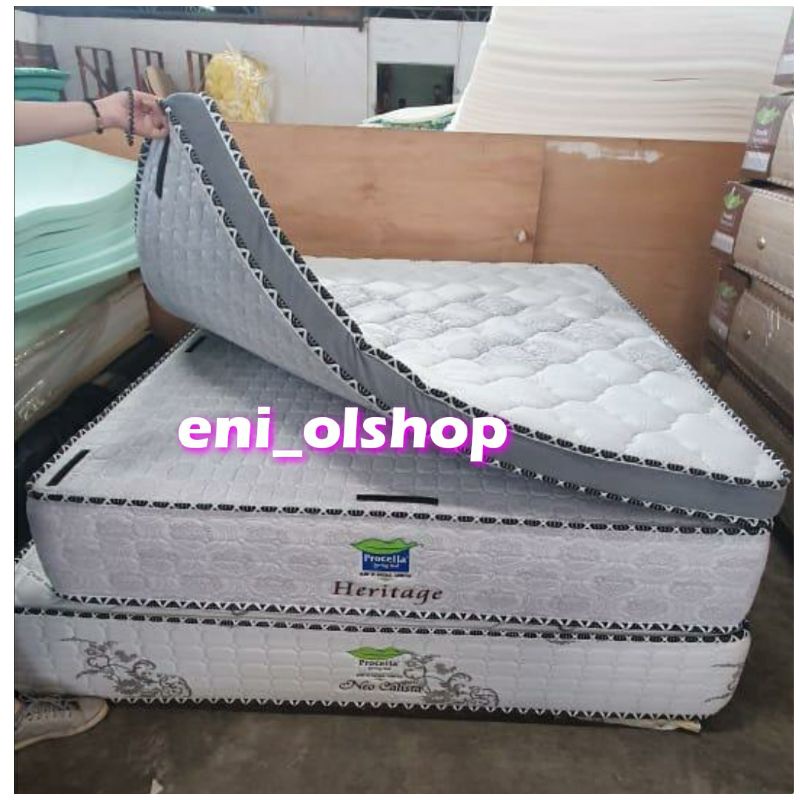 Matras/ Springbed Procella Heritage (Lapisantas bisa dilepas) 160x200cm, 180x200cm, 200x200cm Palemb