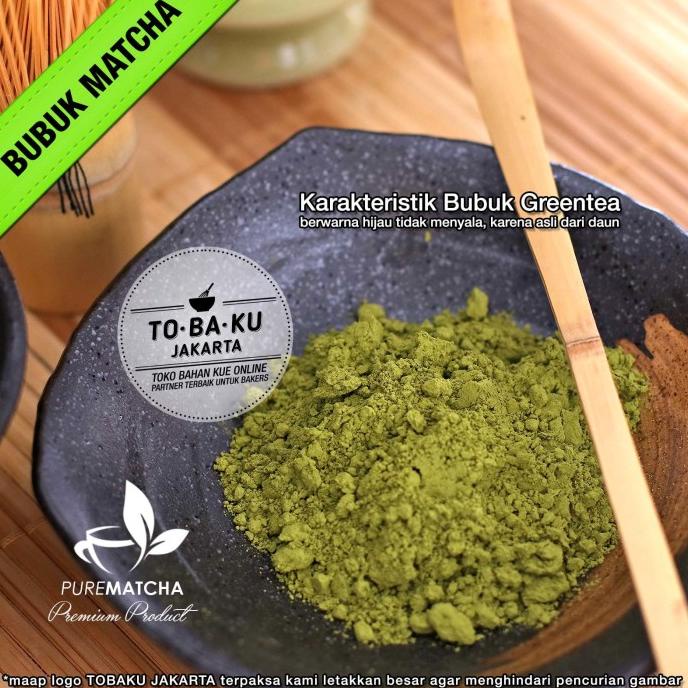 

[ COD ] Pure Matcha Teh Hijau GreenTea Bubuk Powder Green Tea Murni 50gr TERUJI Kode 859