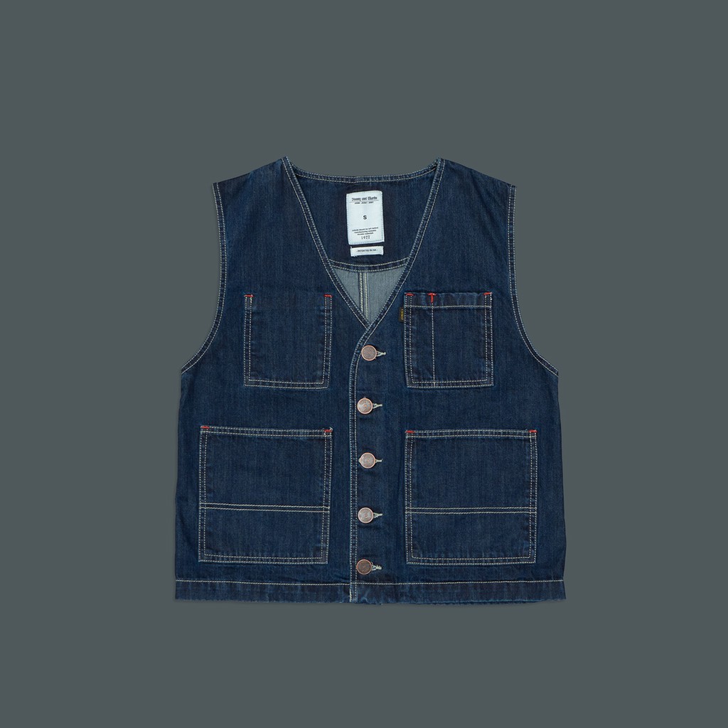 

Jimmy and Martin - Denim Vest - 2478