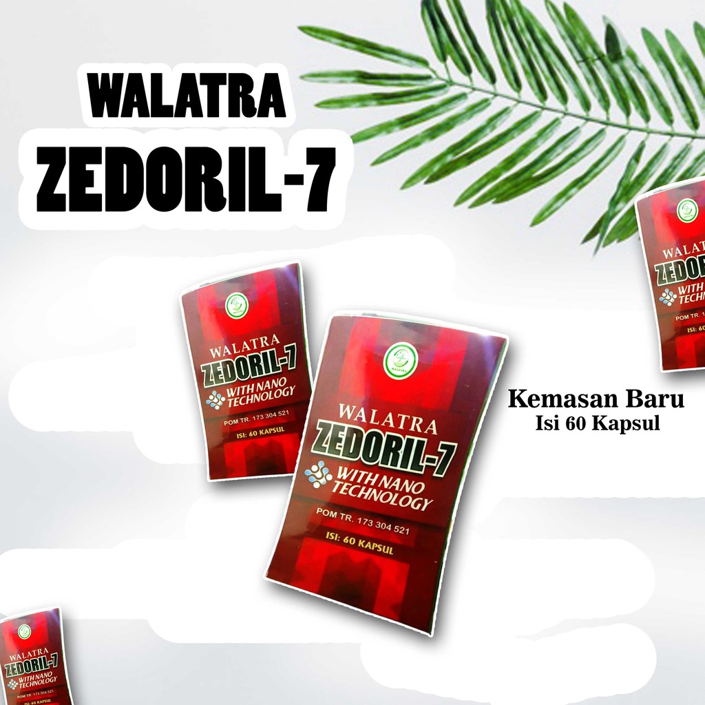 

Walatra Zedoril 7 Isi 60 Kapsul Kemasan Baru