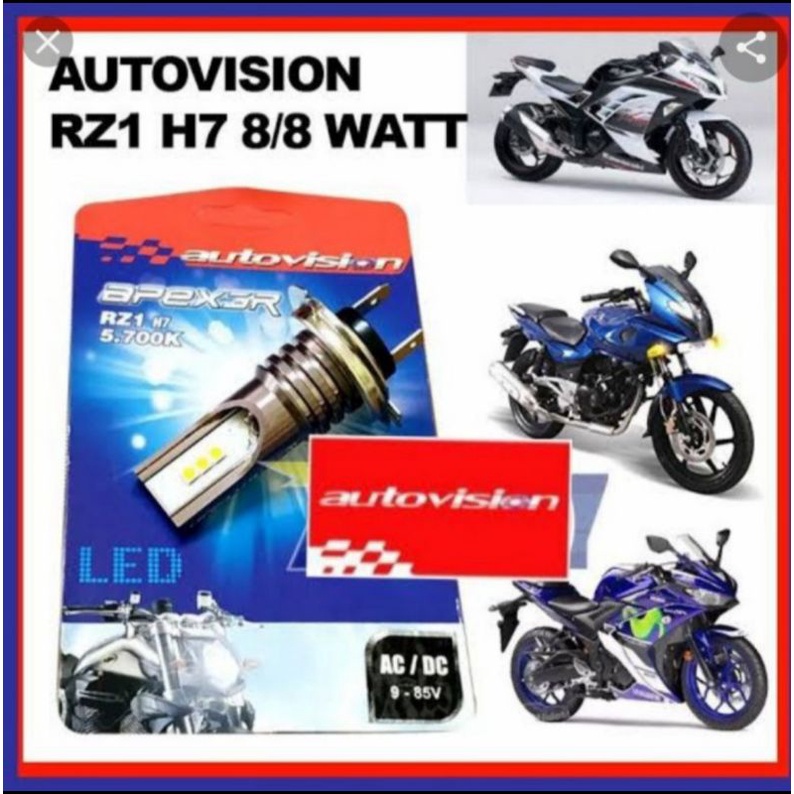 LAMPU H7 LAMPU LED NINJA H7 LAMPU H7 LED AUTOVISION PNP H7
