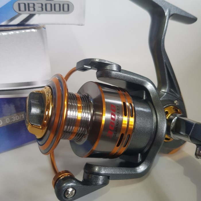 (BISA COD) Real Pancing Metal Fishing Spinning Reel 10 Ball Debao - DB 3000 SEDIA JUGA Gulungan panc