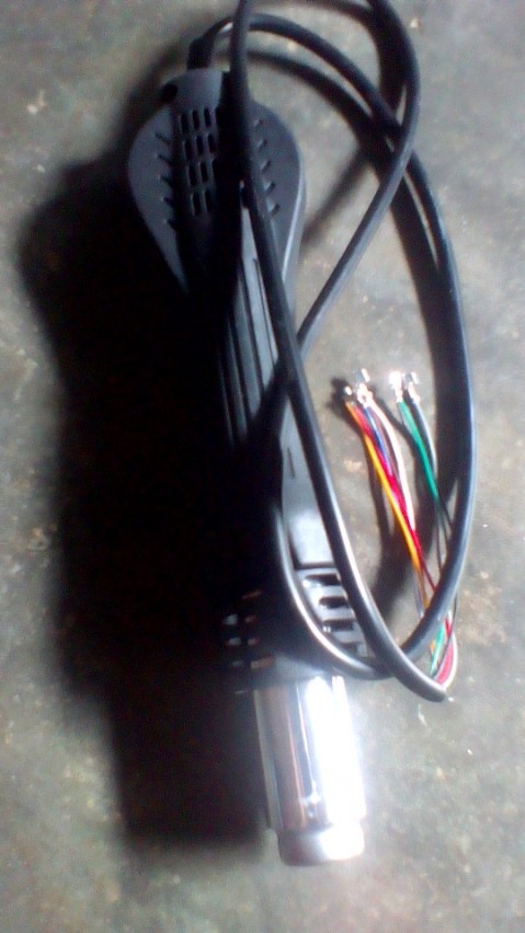 Gagang Blower 858 8 Kabel Ori - Gagang Blower Uap 8 Cabel Cable Fullset Sudah Termasuk Kipas Ori