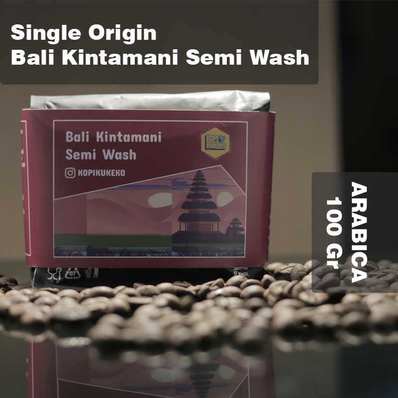 

KOPI ARABICA BALI KINTAMANI I SEMI WASH PROCESS I KOPI BUBUK / KOPI BIJI 100GR