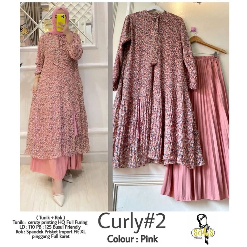 Curly Set Tunik II By Jasmine