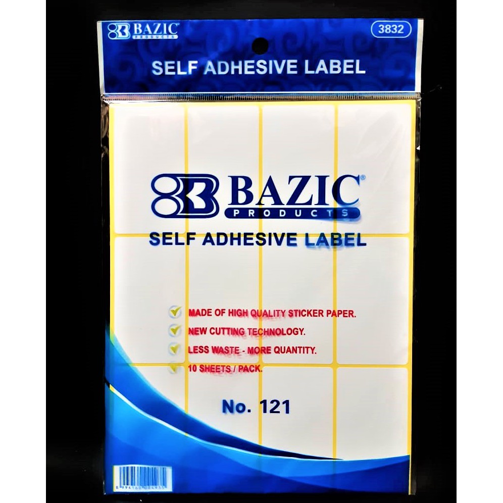 

STIKER LABEL NAMA 121 ( 38 MM X 75M ) NAME STICKER ISI 10 LBR