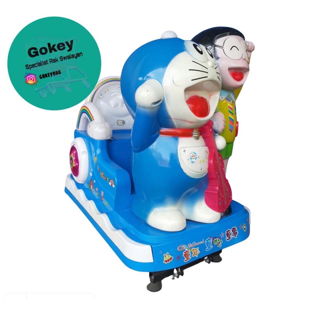 Kiddie Ride Impor Doraemon