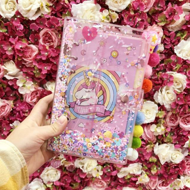 

[READY] Binder /Agenda Unicorn sangat Mewah basic editon