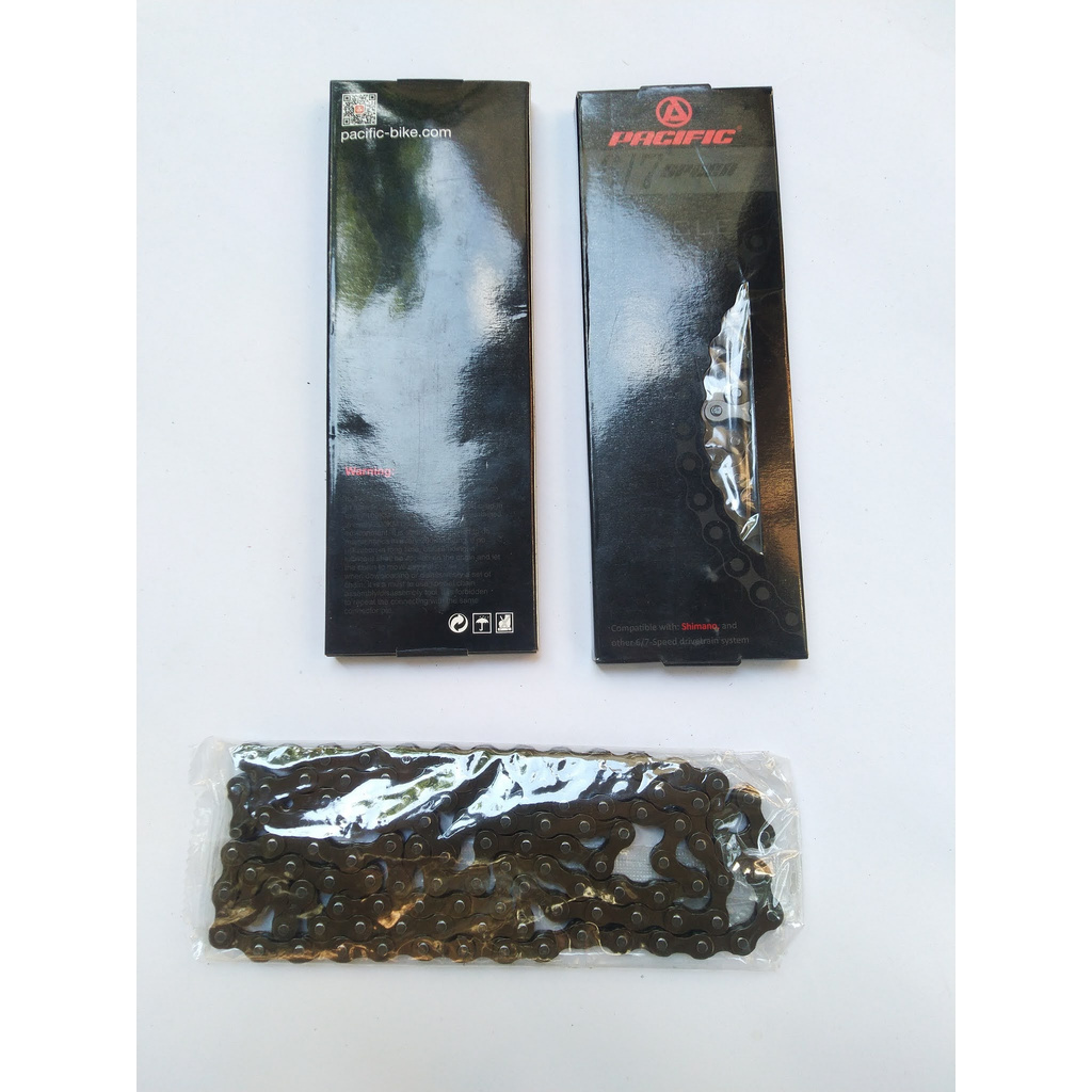 Rantai Pacific 6-7 speed Rantai Sepeda Lipat Operan Gigi MTB 7 speed