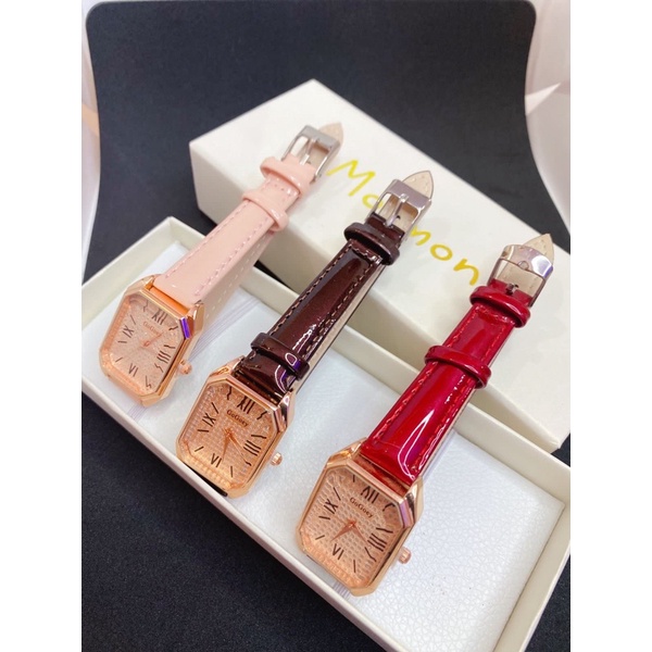 Jam Tangan Vintage Wanita 008 Analog Gaya Retro Korea Trend 2022 Watch Ulzzang