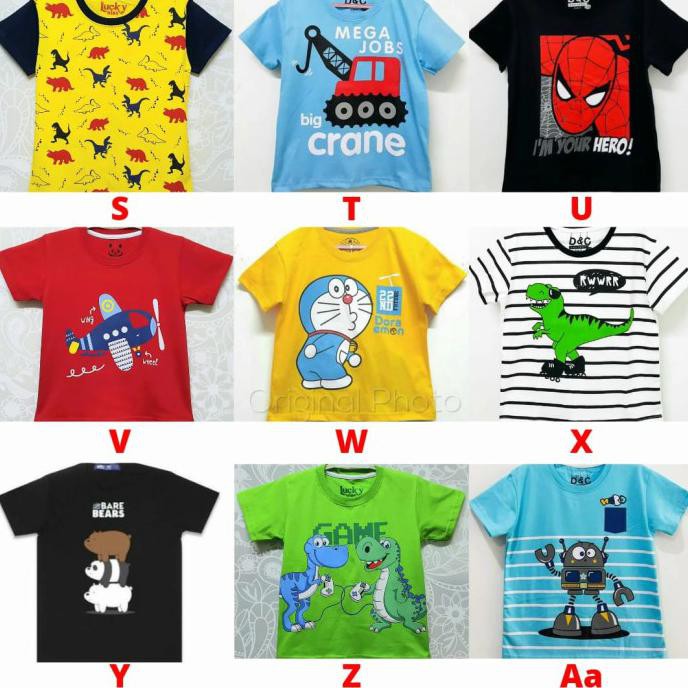 Baju Kaos Anak Laki Laki Oshkosh | Kaos Anak Bandung Grosir - 1 Tahun