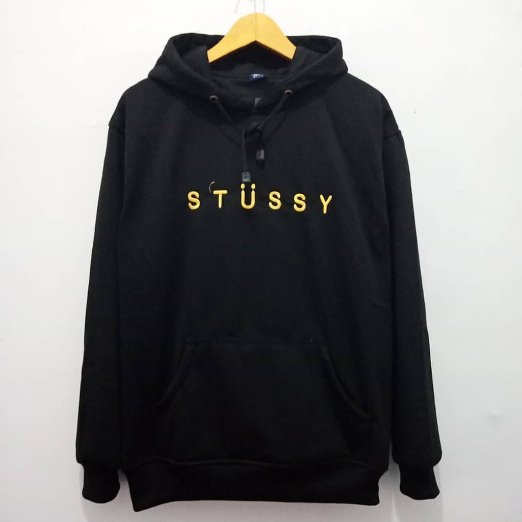 Sweater Hoodie Stussy Sweater Pria &amp; Wanita