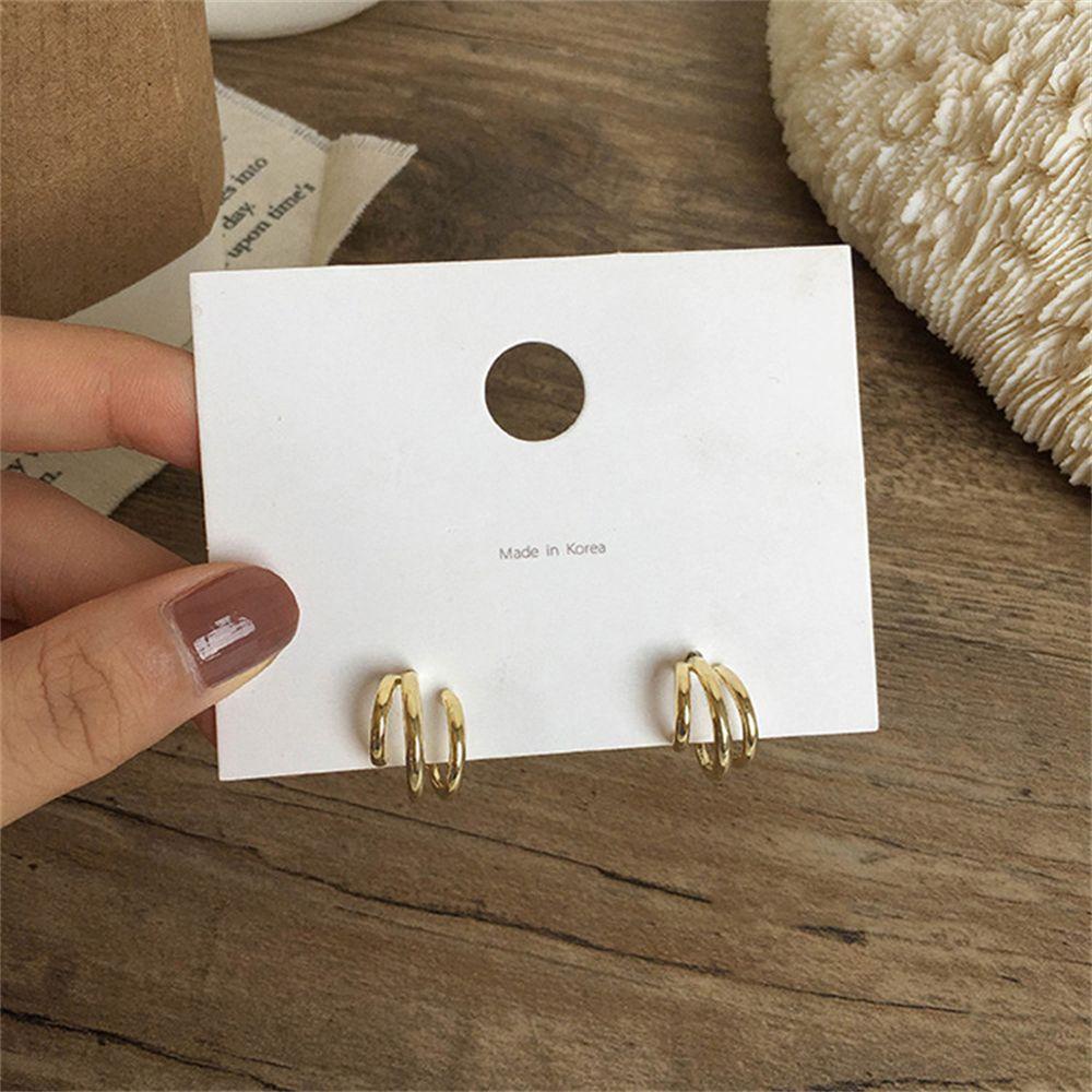 Nanas Hoop Earring Woman Retro Simplicity C Shaped