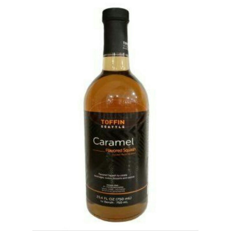 

syrup caramel toffin