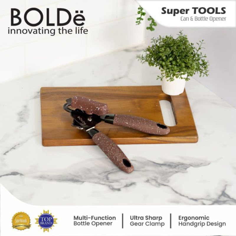 Super Tools Can &amp; Bottle Opener Granite Pembuka Botol Original Bolde