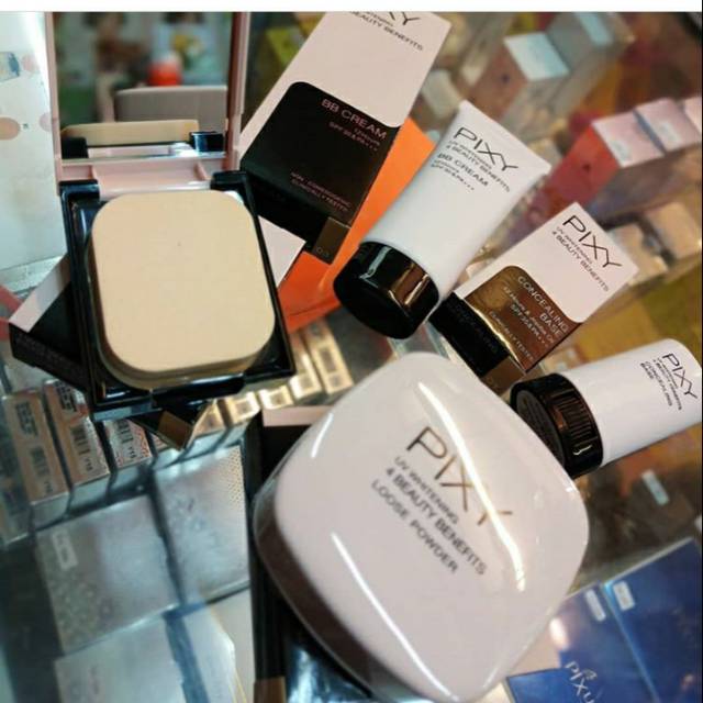 pixy paket perfect last 4in1/pixy make up 4bb