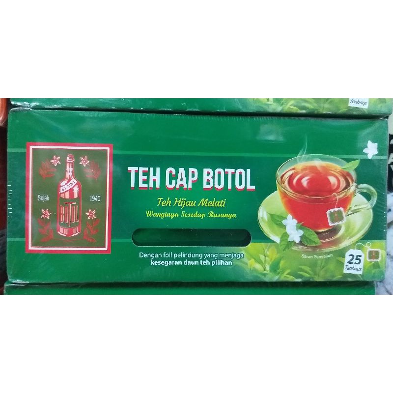 

KZ - teh cap botol teh hijau melati 25'S