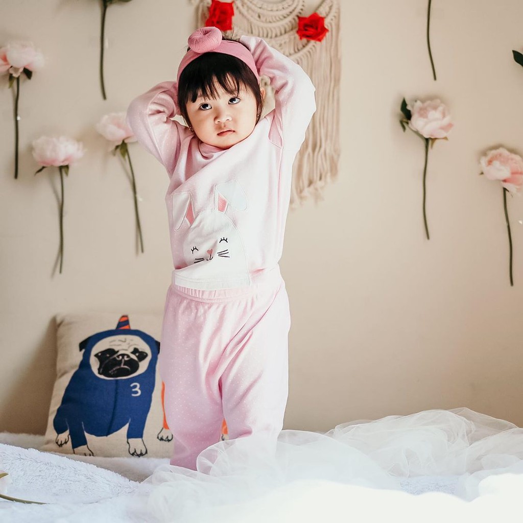 ROYALE BEBE LONG SLEVEE PAJAMAS SETELAN PIYAMA BAYI PIYAMA ANAK PANJANG PIYAMA MOTIF LUCU 6-36 BULAN