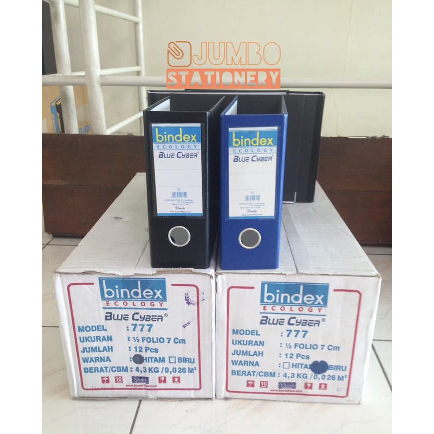 

Odner Bindex HITAM / BIRU 777 Kwitansi 7cm