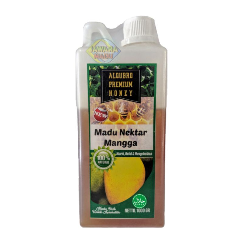 

Madu Murni Nektar Mangga Al Qubro Premium 1000 Gr