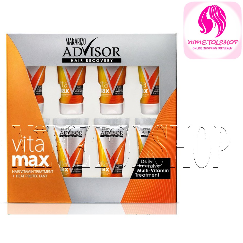  MAKARIZO  Advisor Vitamax  8ml X8 1 BOX ISI 8 Vitamin  