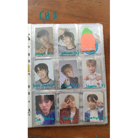 Chapter 2 Treasure Photocards Jihoon Jaehyuk Yoshi