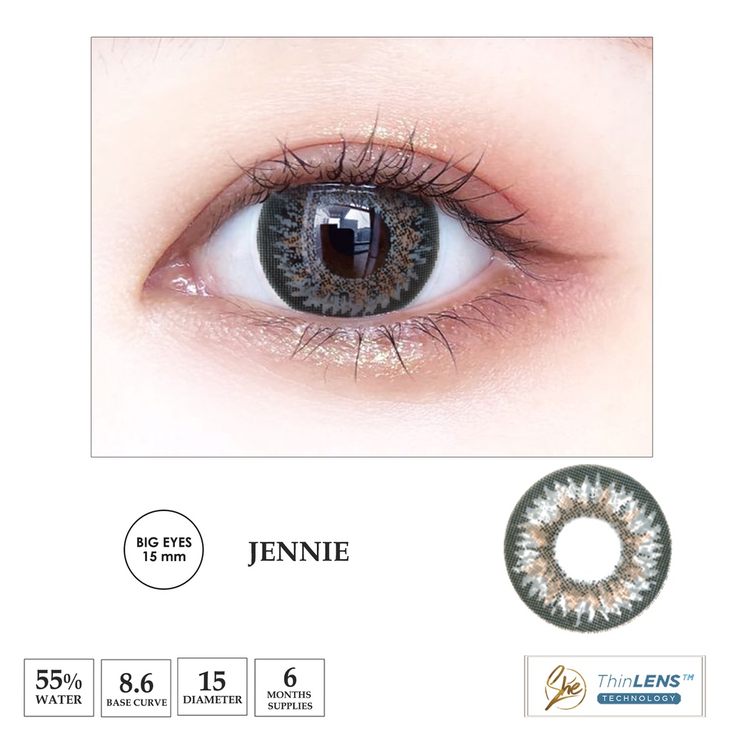 Superstar Jennie lensa warna softlens premium