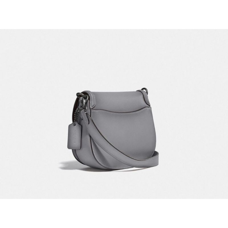 Coach Beat Saddle Bag Grey (C3738)