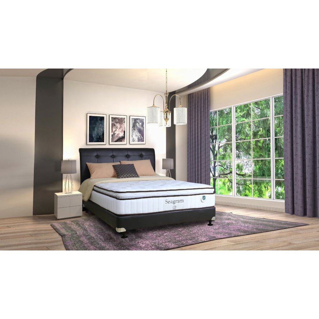 Airland Seagram Uk Multi Size Spring Bed Latex Frazer Bed Set