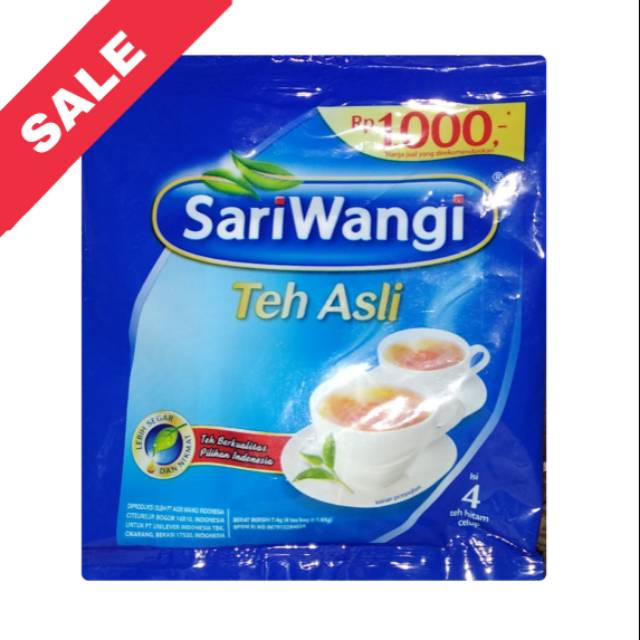 

Teh Sariwangi| Teh Celup| Keluarga| Ecer| Warung Online| Hangat| Murah| Cepat| Praktis