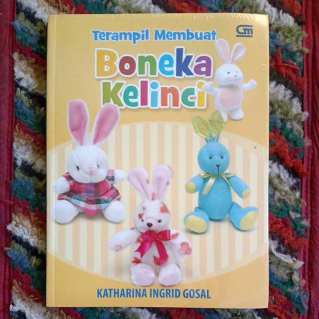 Buku Ketrampilan - Terampil Membuat Boneka Kelinci - Baru Segel