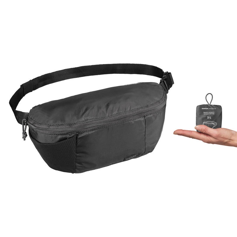 FORCLAZ Tas Pinggang Sling Bag Travel 2L Trekking Camping Hiking