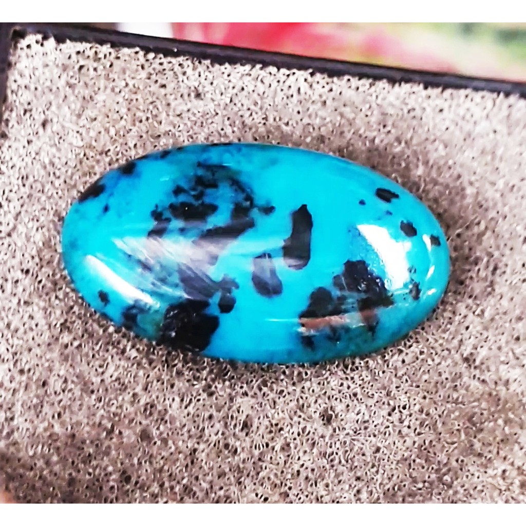 BACAN DOKO batu akik natural bacan doko majiko totol kristal size jumbo 24mm BONUS ring perak