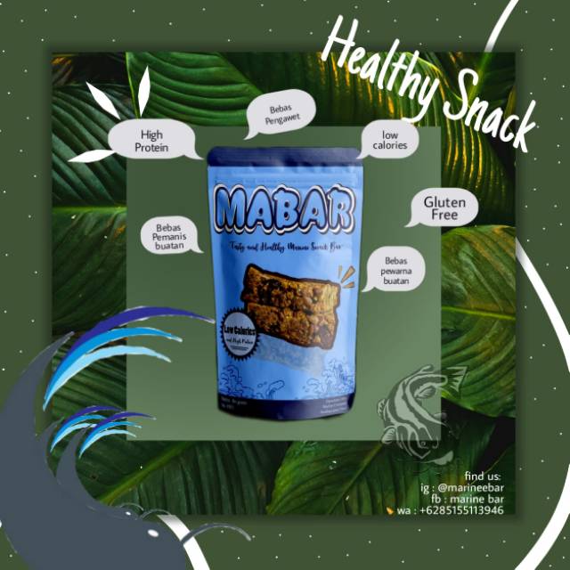 

Snack Bar Marine Bar Healthy snack Jajan Sehat