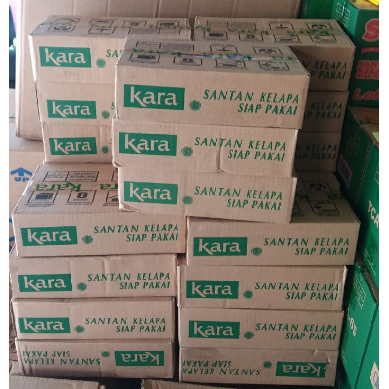 Kara Santan Kelapa Siap Pakai 200ml x 10pcs DUS / KARTONAN