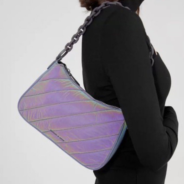 Panelled Chain Crossbody