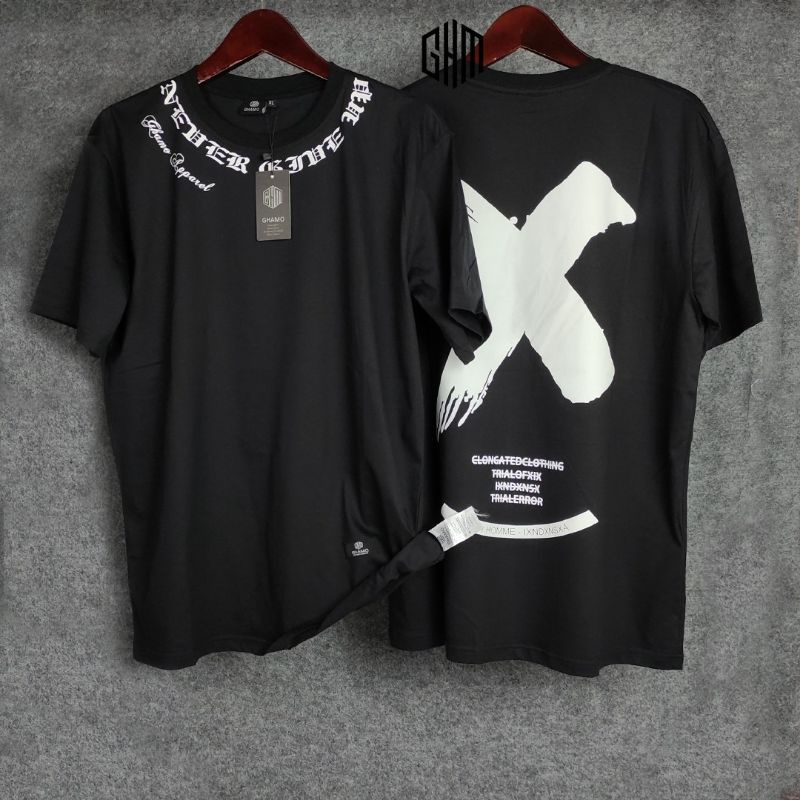 kaos jumbo lengan pendek pria size xxl xxxl - kaos distro original ghamo-gahamo lengan pendek - kaos unisex