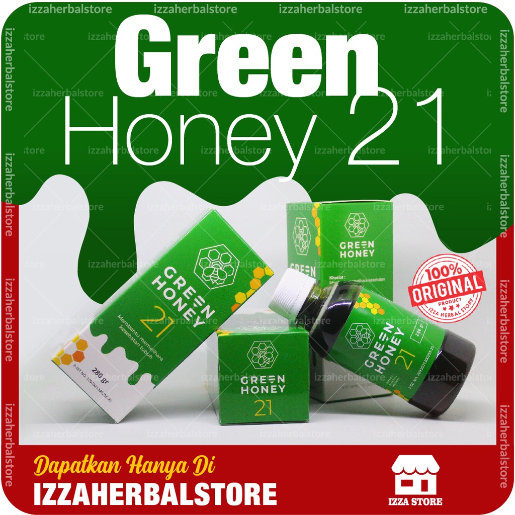 GREEN HONEY 21 Madu Hijau Obat Asam Lambung Madu Hijau Ampuh Mengatasi Maag Magh Magg Gerd TERBAIK