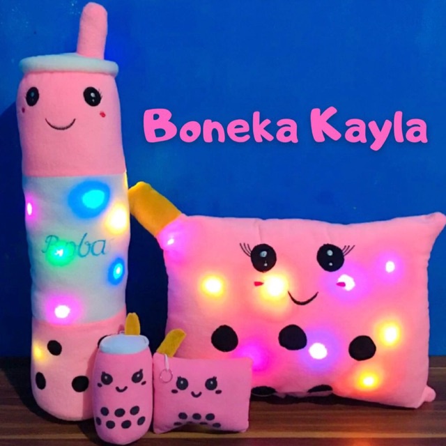 COD Boneka Bantal DAN Guling Boba FREE GANCI yang mini