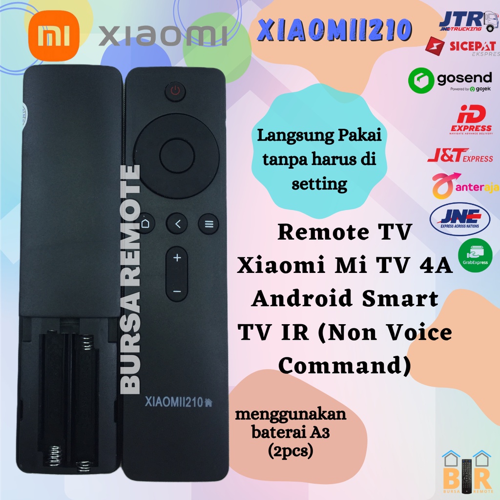 Remot / Remote TV Xiaomi Mi TV 4A Android Smart TV REMOTE PENGGANTI UNTUK XIA@MI / ecer dan grosir