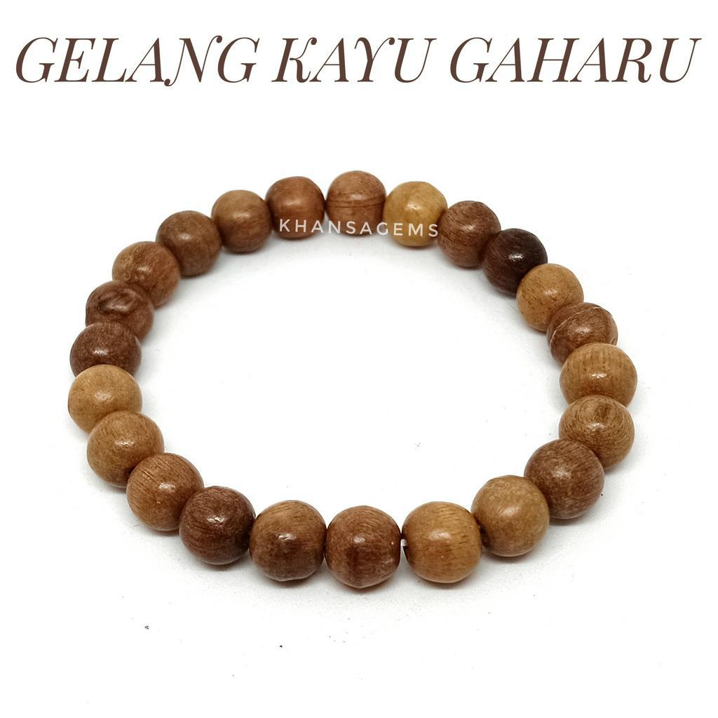 Gelang kayu original gaharu asli kalimantan