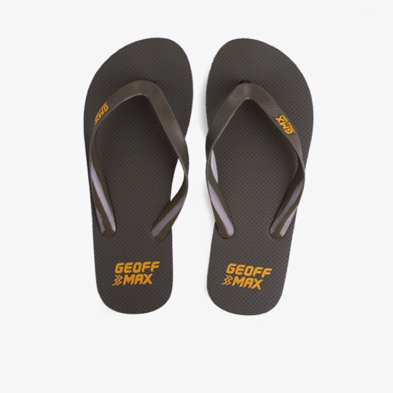 Geoff Max Voltage Green Army Black | Sandal Jepit