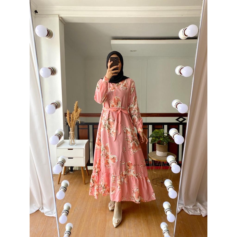 DAISY DRESS - GAMIS MONALISA - REMPLE MAXY - NURSING WEAR - REALPICTURE 100%-DAISY DRESS DUSTY