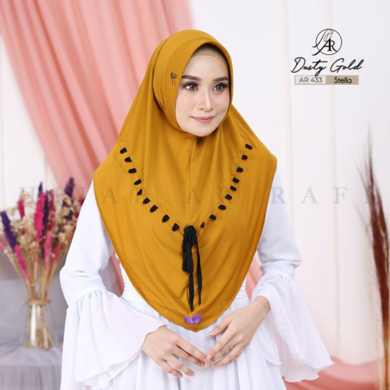 HIJAB COUPLE IBU DAN ANAK HIJAB ARRAFI AR 433 HIJAB SARIMBIT